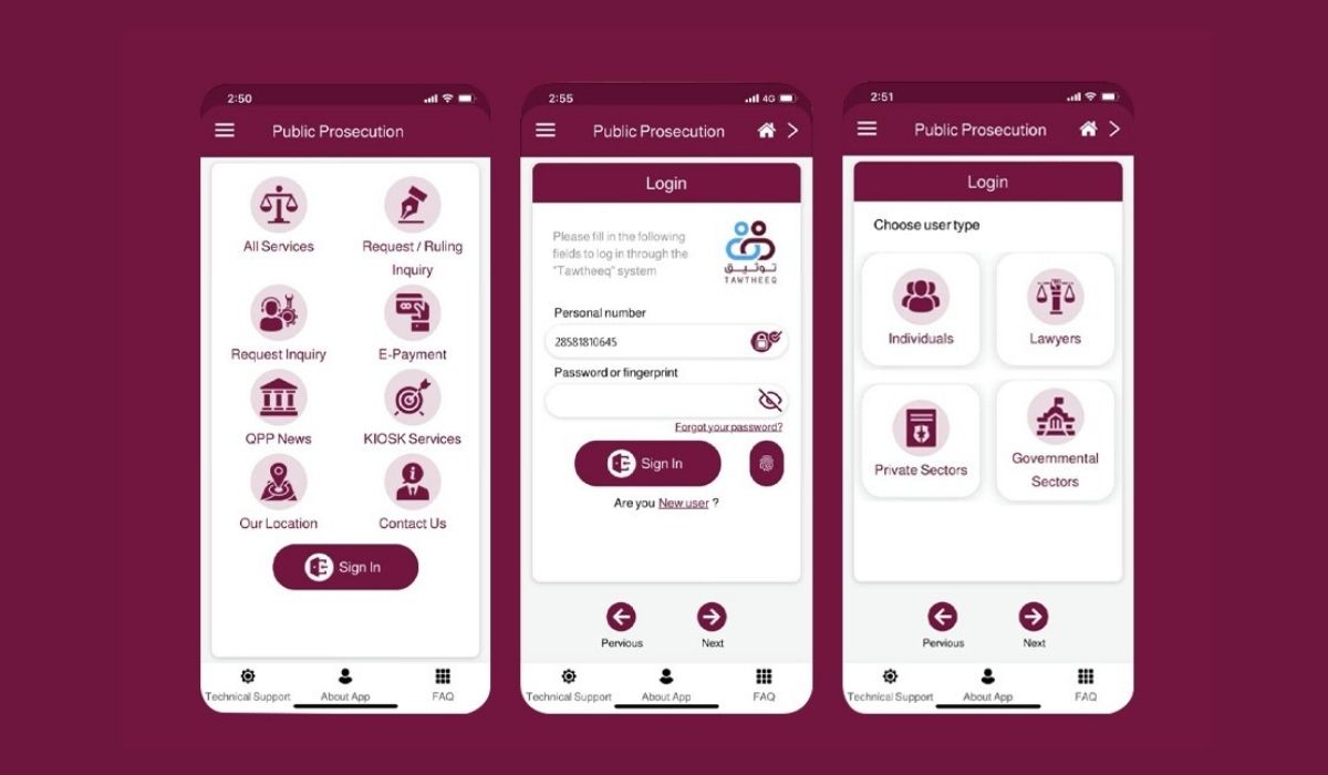 Public Prosecution Launches New Version of Electronic Services Application on Smart Mobile Devices